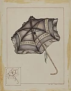 Doll Parasol by Ernest A. Towers, Jr.