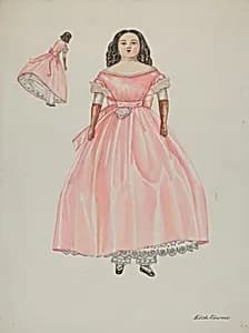 Doll - "Sally Taber" by Edith Towner