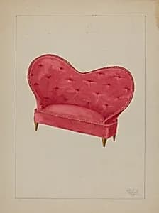 Doll Sofa by Julie C. Brush