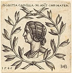 Domitia Calvilla by Sebald Beham