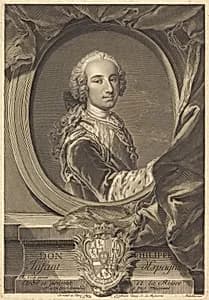 Portrait of Jean-Joseph Balechou after Louis Rene de Vialy