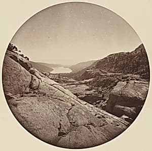 Donner Lake, California by Carleton E. Watkins