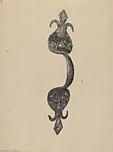 Door Handle by Mildred Ford