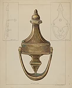 Door Knocker by Alfred Walbeck