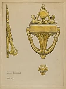 Door Knocker by Janet Riza