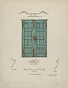 Doors (Inside View) by Geoffrey Holt