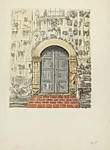 Doorway and Door by Albert Pratt