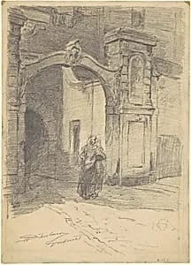 Dordrecht by Walter Shirlaw