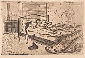 Double Suicide (Dobbeltselvmord) by Edvard Munch