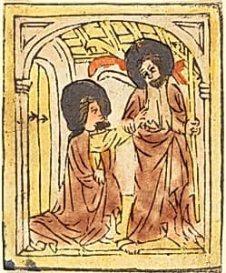 Doubting Thomas by German 15th Century
