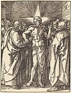 Doubting Thomas by Albrecht Dürer