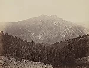 Downeville Butte by Carleton E. Watkins