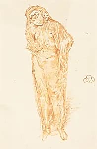 Draped Figure, Standing by James McNeill Whistler