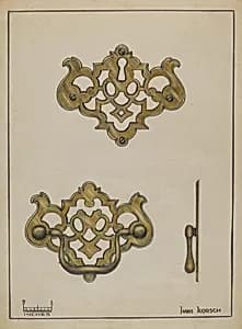 Drawer Pull by Hans Korsch