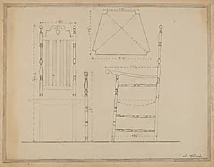Drawing of Chair by Nicholas Gorid
