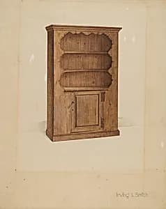 Dresser or Cupboard by Irving I. Smith