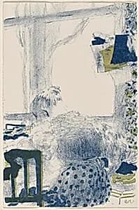 Dressmaker (La Couturière) by Edouard Vuillard