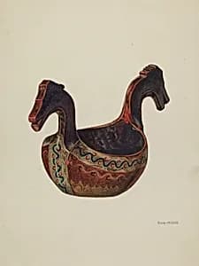 Drinking Vessel (Loving Cup) by Frank McEntee