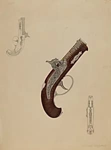 Dueling Pistol by Richard Whitaker