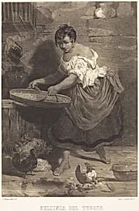 Dulcinea del Toboso by Célestin Nanteuil