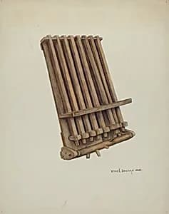 Dumbbell of Crotullum by Ethel Dougan