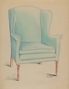 Duncan Phyfe Chair by Walter W. Jennings