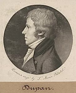 Dupan by Charles B. J. Févret de Saint-Mémin