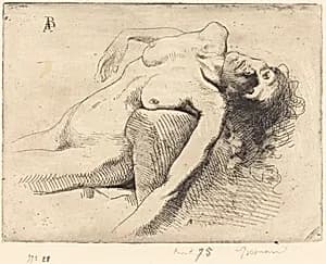 Dying Woman (La Mourante) by Albert Besnard