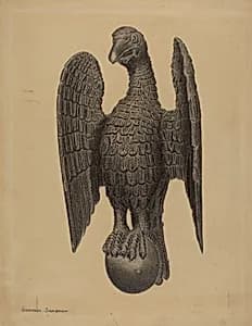 Eagle Figure by Gordon Sanborn