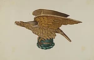 Eagle from Tugboat Wheelhouse by John W. Kelleher