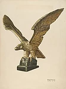 Eagle: Pilot House Ornament