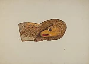 Eagle Woodcarving by Willard Hazen