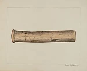 Earthenware Drain Tile by Annie B. Johnston