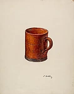 Earthenware Mug by Paul Ward