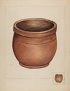 Earthenware Pot by Anna Aloisi and Salvatore Borrazzo