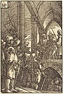 Ecce Homo by Sebald Beham
