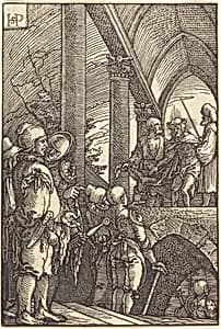 Ecce Homo by Sebald Beham