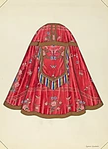 Ecclesiastical Vestment (back view)