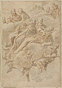 Ecstasy of a Saint by Follower of Giovanni Lanfranco