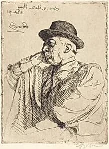 Edmond Pigalle by Albert Besnard