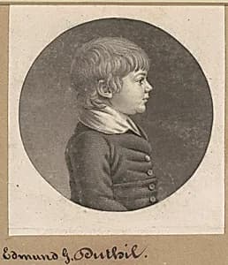 Edmund G. Dutilh by Charles B. J. Févret de Saint-Mémin
