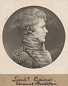 Edmund Pendleton Gaines by Charles B. J. Févret de Saint-Mémin