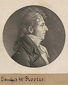 Edmund Wilcox Rootes by Charles B. J. Févret de Saint-Mémin