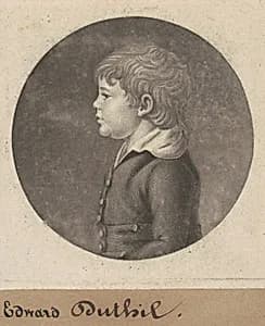 Edward Dutilh by Charles B. J. Févret de Saint-Mémin