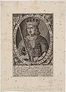 Edward I of England by Renold Elstrack