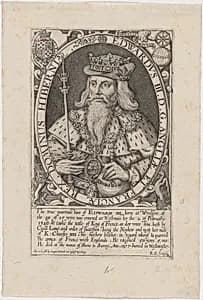Edward III of England by Renold Elstrack
