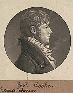 Edward Johnson Coale by Charles B. J. Févret de Saint-Mémin