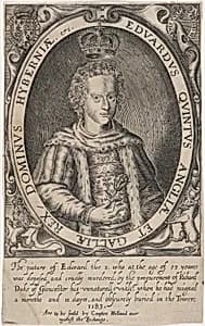 Edward V of England by Renold Elstrack