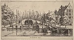 Eenhoorns Sluis (De Eenhoorns Sluys) by Reinier Nooms, called Zeeman