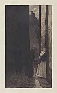 Ein Schritt (A Step) by Max Klinger